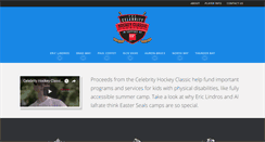 Desktop Screenshot of celebrityhockeyclassics.com